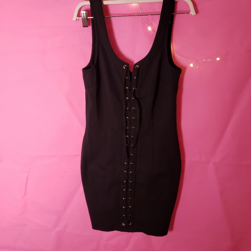 Guess dress, dress, black dress, mini dress,